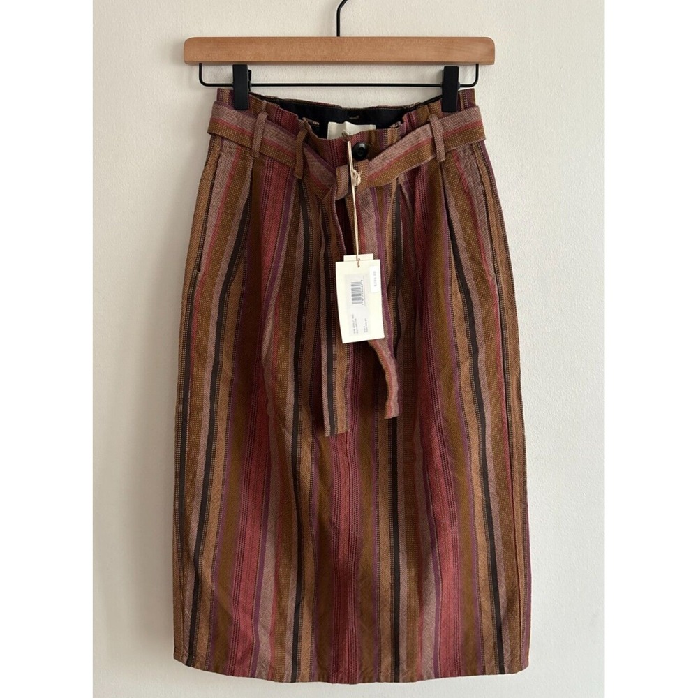 NWT The Great Pencil Skirt Bolero Stripe MSRP: $295 Women's Size 0‎